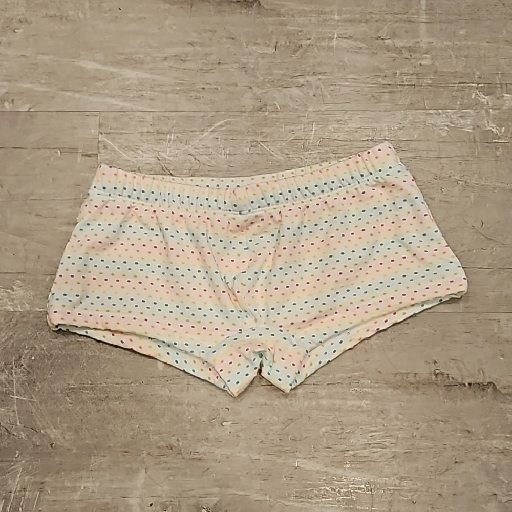 MR TURK Sorrento Swim Trunk ~ White Dotted Stripe Swim Knit Small S NWT